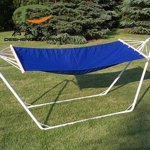 hammock with wooden bar